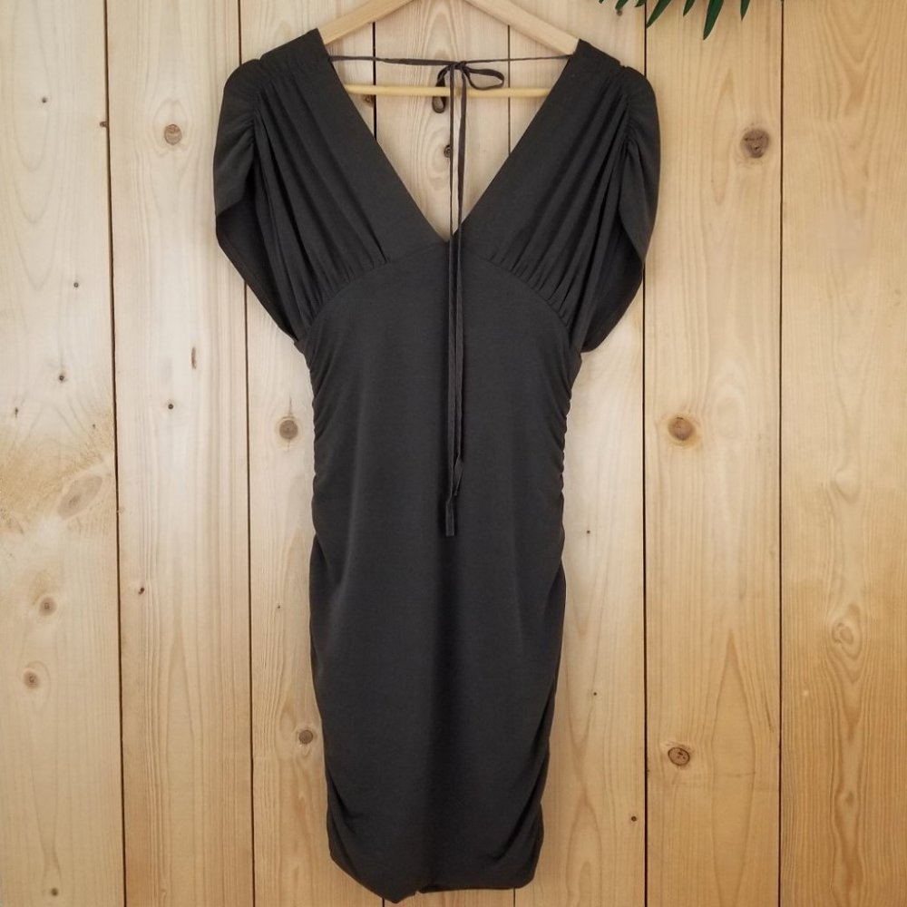 Playboy Ruched Bodycon Dress - Picture 4 of 9